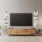 Homaterial 5 Tier Wall Shelf, Wall Mounted Shelves Unit - Image 6