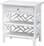 bali & pari Tiaret Natural Rattan Nightstand - Image 3
