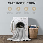 Joydeco White Curtains 84 Inches Long 2 Panels Set, Thermal Insulated Long - Image 7