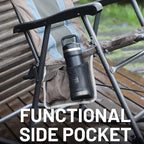 TIMBER RIDGE Outdoor Folding Rocking Chair, Hard Armrests - Image 6