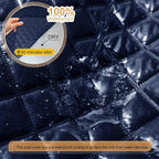 HDCAXKJ 100% Waterproof Reclining Sectional Couch Covers L Shape Recliner Sofa - Image 3