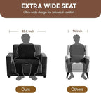 44.2" Chenille Oversized Chair - Image 3