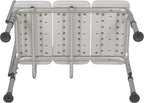 Flash Furniture HERCULES Series 300 Lb. Capacity Adjustable White Bath & Shower - Image 15
