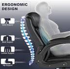 AnyGod Ergonomic Mid-Back Desk Chairs Comfy - Image 4