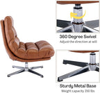 BESTANO Swivel Accent Chair - Image 5