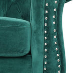 AVZEAR 3 seat Sofa, Velvet Sofa Living Room Sofa Large Sofa Modern Chesterfield - Image 7