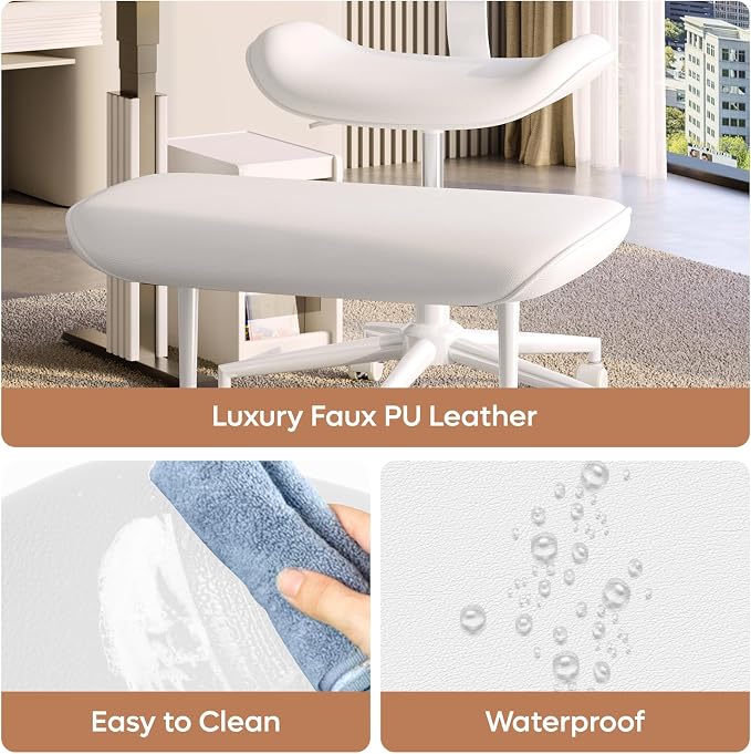 Pinmoco Upgraded Cross Legged Office Chair - Image 4