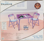 Disney Frozen Kids Folding Table & Chairs Set - Image 7