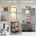 PESRAE Floor Lamp with Remote, Adjustable 3000K-6000K Colors & Brightness Bulb - Image 6