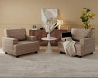 Rexulqo Oversized Accent Chair Set of 2, Large Armchair by REXULQO