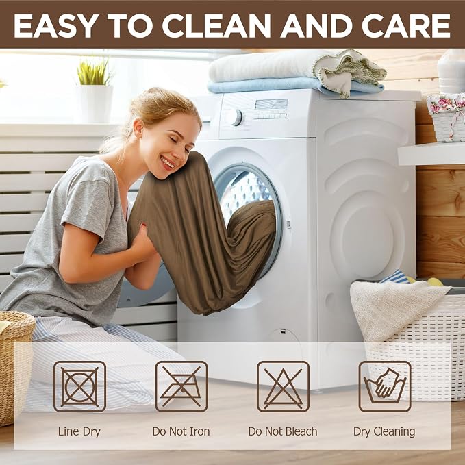 Peryiter 3 Pcs Couch and Loveseat Covers Set Sofa Cover - Image 6