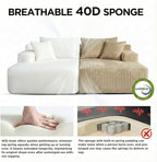 Sytopia Loveseat Chaise Lounge - Image 5