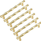 6Pcs Bamboo Shape Cabinet Knobs Handles pulls by MARGUERASW