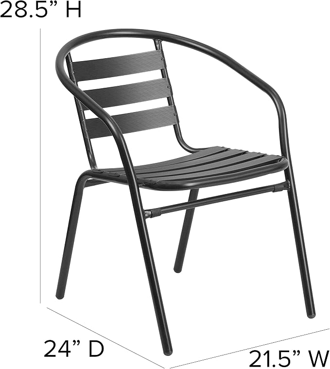 Flash Furniture Lila 5 Piece Patio Dining Set - Image 6