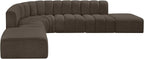 Meridian Furniture 102Brown-S7A Arc Collection Modern | Contemporary Modular - Image 6