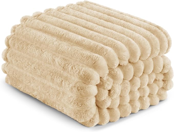 Exclusivo Mezcla Striped King Size Fleece Blanket - Image 8