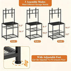 23 Inch to 50 Inch Floor Small Corner TV Stand - Image 7