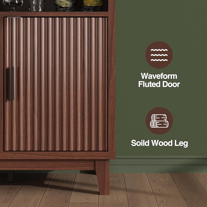 FiveWillowise Fluted Buffet Cabinet - Image 3