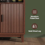 FiveWillowise Fluted Buffet Cabinet - Image 3