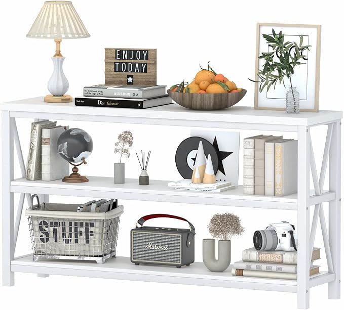 FATORRI Console Table for Entryway, Long Sofa Table - Image 8