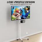 Mobile TV Cart for 23-60 Inch LCD LED OLED Flat Curved Screen TVs - Image 5
