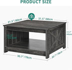 YITAHOME Coffee Tables Farmhouse Coffee Table - Image 2