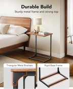 Pipishell C-Shaped Side Table, C Table - Image 6