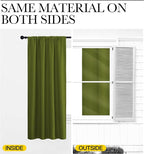 NICETOWN Blackout Curtains for Living Curtains, 2 Panels, 42 by 72, Room - Image 5