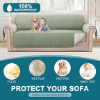 Turquoize 100% Waterproof Couch Cover Sofa Covers Washable Couch Covers - Image 2