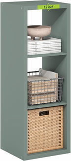 Furinno Cubicle Book Shelf, 3-Cube Bookshelf, Extra Thick Frame Horizontally & by Furinno-FitsYourSpaceFitsYourBudget
