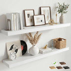 FLYJOE Floating Shelves for Wall, 48 Inch Floating Shelves Set of 2, Kitchen by FLYJOE