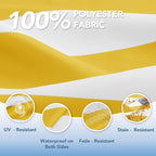 L'AGRATY Outdoor Lounge Chaise Cushion: 72x21x3 Inch Waterproof Lounge Chair - Image 5