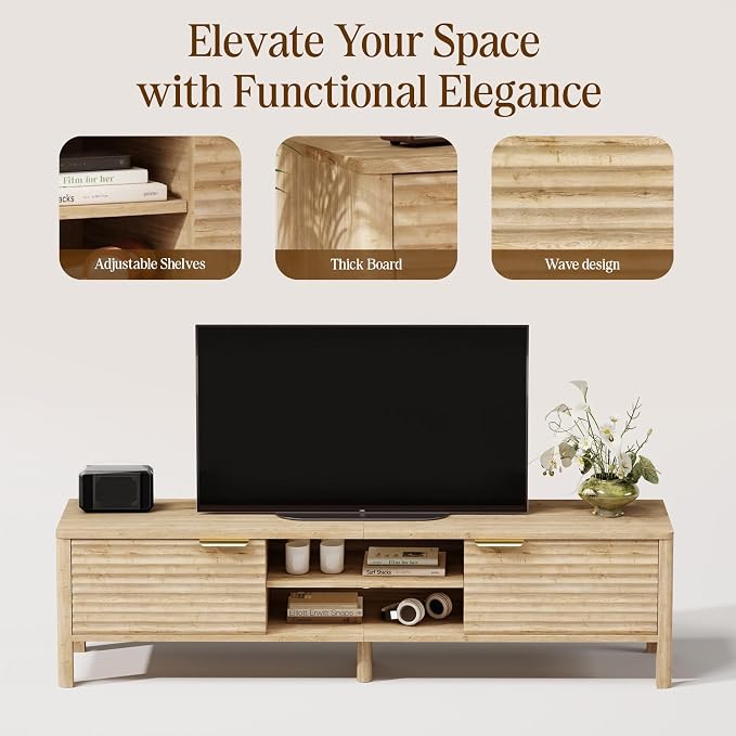 IKALIFE TV Stand for Living Room - Image 5