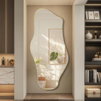 Large Irregular Mirror, Unique Shaped Abstract Wall Mirrors by DAOYIJIAJUAestheticMirror