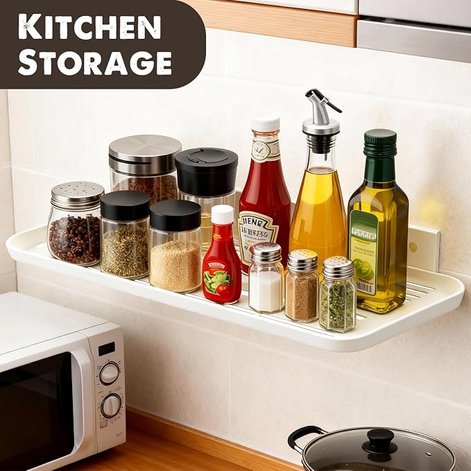 Floating Shelves for Wall, Wall Mounted Floating Shelves, Bathroom Shelf - Image 4