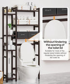 Homde Over The Toilet Storage - Image 3