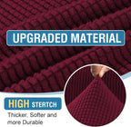 H.VERSAILTEX Sectional Couch Covers 6 Pieces Stretch Sofa Covers - Image 4
