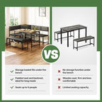 Concho Kitchen Breakfast Nook Table Set - Image 8