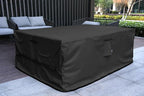 Patio Furniture Set Cover Waterproof Rectangular Heavy Duty 600D Outdoor - Image 2