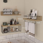 PopiShelves Bathroom Shelves Over Toilet - Image 3