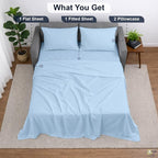 Cottington Lane Sleeper Sofa Sheets Full Size, 4 Piece Premium Quality 100% - Image 5