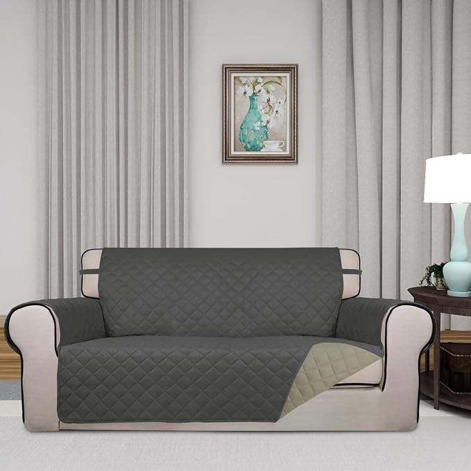 PureFit Reversible Quilted Couch Covers - Image 2