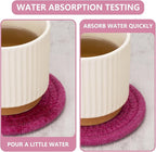 Coasters for Drinks Absorbent, Coasters Set of 4 - Image 4