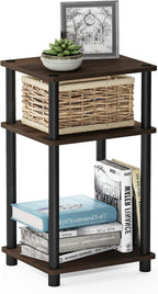 Furinno Just 3-Tier Turn-N-Tube End Table / Side Table / Night Stand / Bedside - Image 7