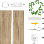 RICHER HOUSE Macrame Floating Shelves - Image 8