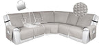 HDCAXKJ 100% Waterproof Reclining Sectional Couch Covers L Shape Recliner Sofa by HDCAXKJ