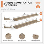 FLYJOE Floating Picture Ledge Shelves - Image 3