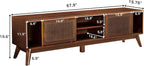 LKTART 68 Inch Mid Century Modern TV Stand - Image 2