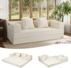 COMAX Boneless Couch, Futon Sofa Bed Couches Versatile Queen by COMAX