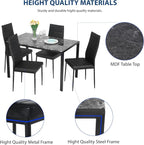 FDW Dining Table Set Dining Room Table Set - Image 6